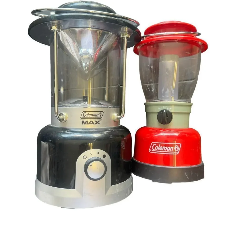 Coleman Lantern Lot of 02 Coleman Max & Coleman Classic